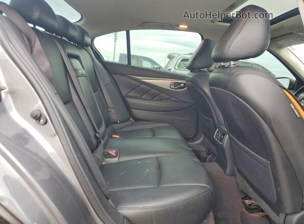 JN1EV7AP6LM207262 2020 INFINITI Q50 Silver უკანა სავარძლების ხედი