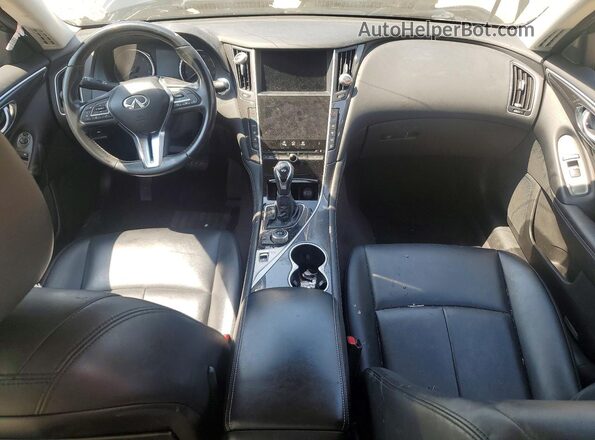JN1EV7AP6MM702594 2021 INFINITI Q50 Black წინა პანელის ხედი