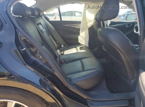 JN1EV7AP6MM702594 2021 INFINITI Q50 Black უკანა სავარძლების ხედი