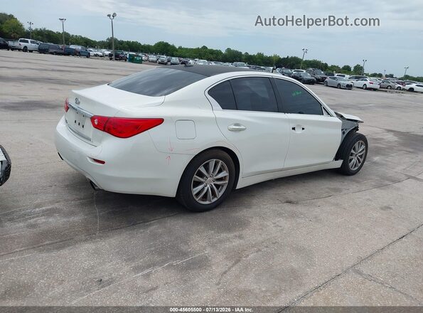 JN1EV7AP7GM301866 2016 INFINITI Q50 White Հետևի աջ