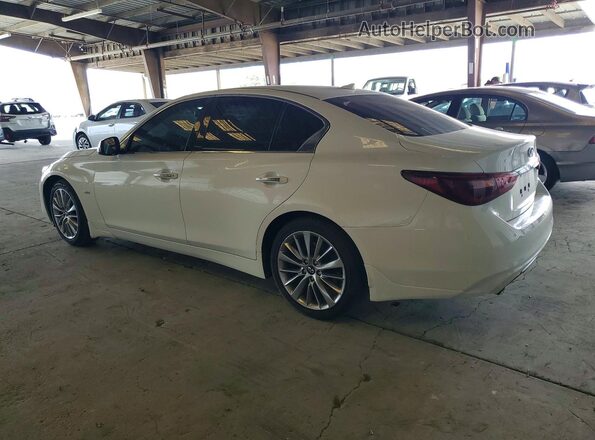 JN1EV7AP7JM350623 2018 INFINITI Q50 White Задня ліва чверть