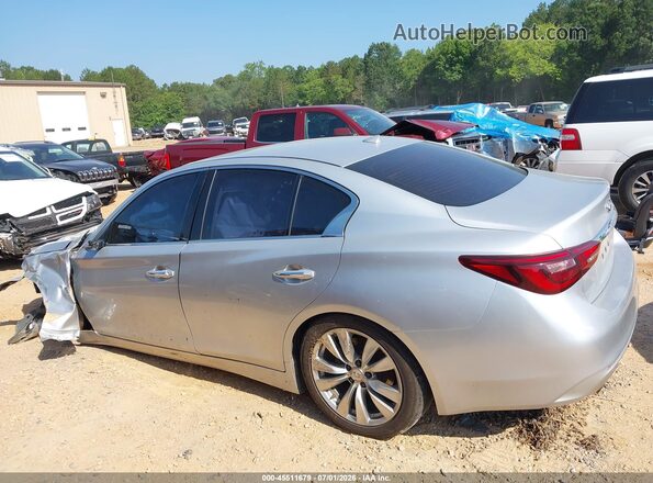 JN1EV7AP7JM359211 2018 INFINITI Q50 Silver Vista interior de 360 grados
