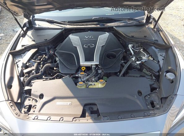 JN1EV7AP7JM364053 2018 INFINITI Q50 Серый Вид сзади