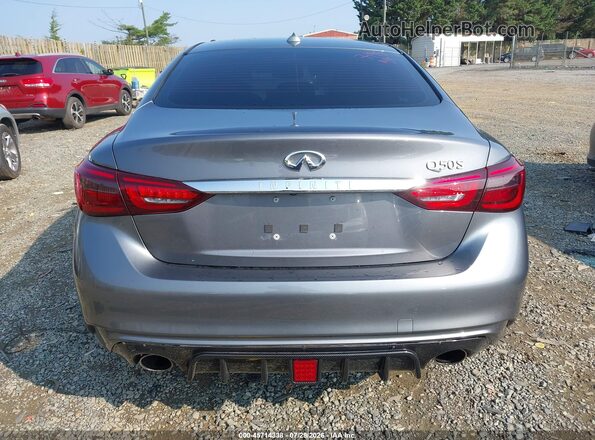JN1EV7AP7JM364053 2018 INFINITI Q50 Серый 