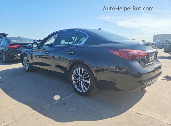 JN1EV7AP7KM519623 2019 INFINITI Q50 Black Задня ліва чверть