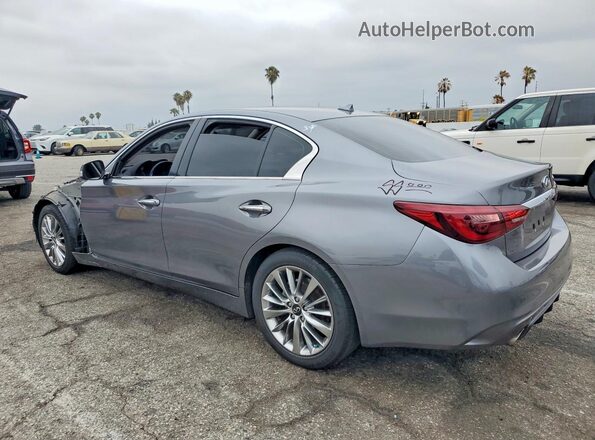 JN1EV7AP7KM541878 2019 INFINITI Q50 Gray Հետևի ձախ