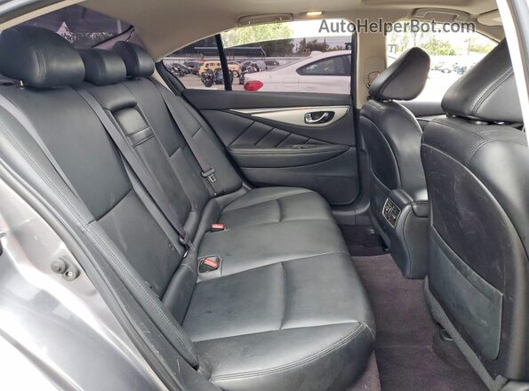 JN1EV7AP7KM541878 2019 INFINITI Q50 Gray Հետևի նստատեղերի տեսք