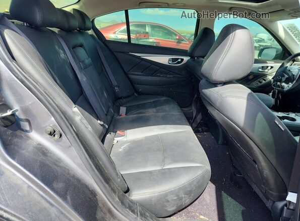 JN1EV7AP7LM201955 2020 INFINITI Q50 Gray უკანა სავარძლების ხედი