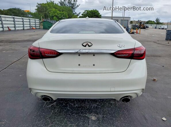 JN1EV7AP7LM204094 2020 INFINITI Q50 White Vista trasera