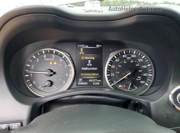 JN1EV7AP7LM205567 2020 INFINITI Q50 Gray Instrument cluster view