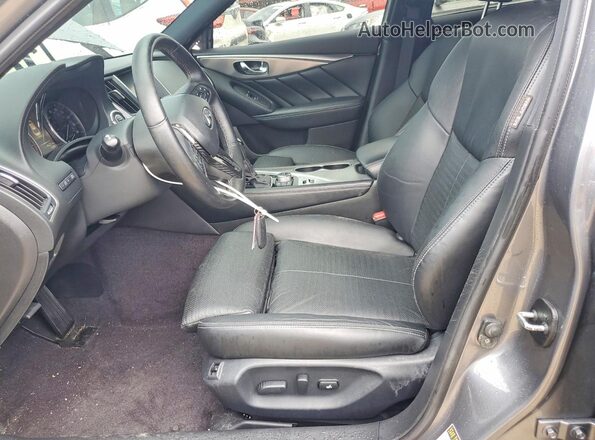 JN1EV7AP7LM205567 2020 INFINITI Q50 Gray Front interior view