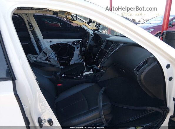 JN1EV7AP7MM701227 2021 INFINITI Q50 Белый Вид салона спереди