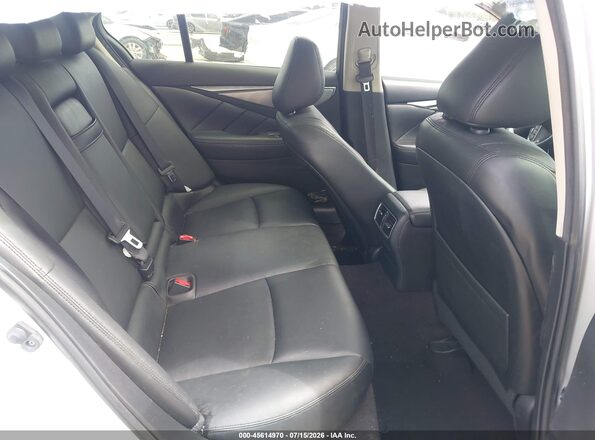 JN1EV7AP8GM304680 2016 INFINITI Q50 Silver VIN კოდის სტიკერის ხედი