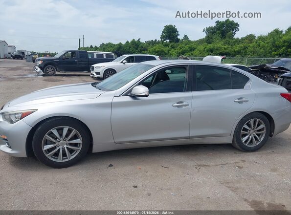 JN1EV7AP8GM304680 2016 INFINITI Q50 Silver სალონის 360-გრადუსიანი ხედი