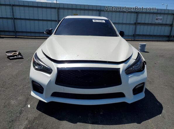 JN1EV7AP8HM731701 2017 INFINITI Q50 White Դիմացի տեսք