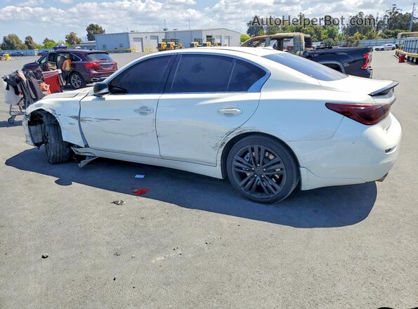 JN1EV7AP8HM731701 2017 INFINITI Q50 White Հետևի ձախ