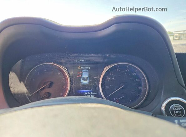 JN1EV7AP8HM734257 2017 INFINITI Q50 Gray Սարքավորումների վահանակի տեսք