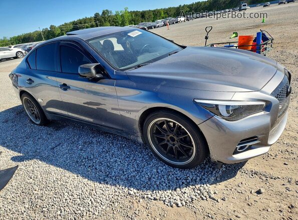 JN1EV7AP8HM734257 2017 INFINITI Q50 Gray Առջևի աջ