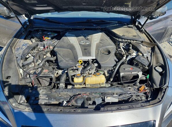 JN1EV7AP8HM734257 2017 INFINITI Q50 Gray Սալոնի հետևի տեսք