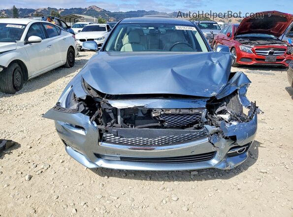 JN1EV7AP8HM734551 2017 INFINITI Q50 Blue წინა ხედი