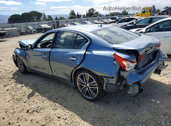 JN1EV7AP8HM734551 2017 INFINITI Q50 Blue უკანა მარცხენა