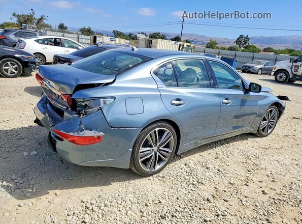 JN1EV7AP8HM734551 2017 INFINITI Q50 Blue უკანა მარჯვენა