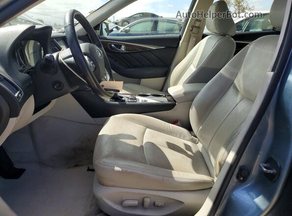 JN1EV7AP8HM734551 2017 INFINITI Q50 Blue წინა სალონის ხედი