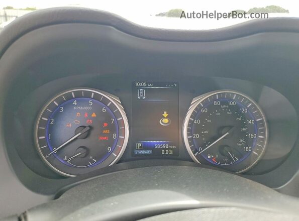 JN1EV7AP8HM734551 2017 INFINITI Q50 Blue ხელსაწყოთა პანელის ხედი