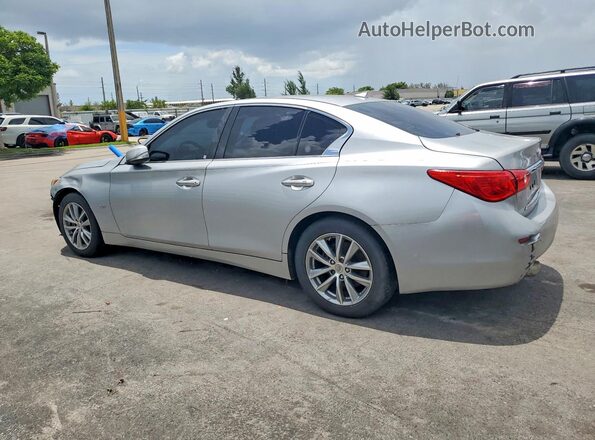 JN1EV7AP8HM736624 2017 INFINITI Q50 Silver უკანა მარცხენა