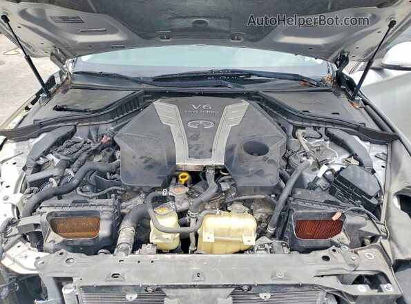 JN1EV7AP8HM736624 2017 INFINITI Q50 Silver უკანა სალონის ხედი