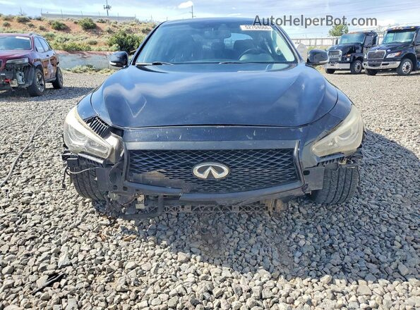 JN1EV7AP8HM737000 2017 INFINITI Q50 Black წინა ხედი