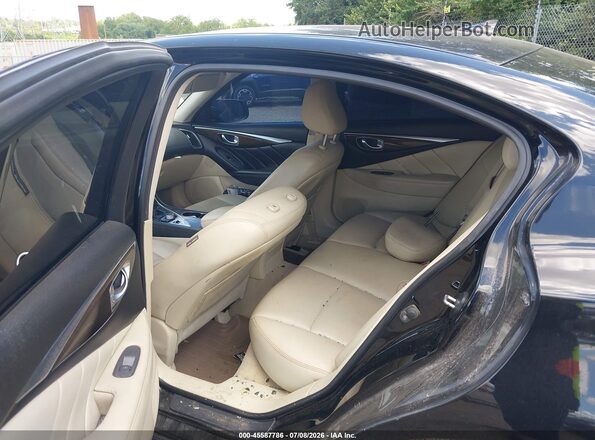 JN1EV7AP8JM364885 2018 INFINITI Q50 Black Vista de la etiqueta del VIN