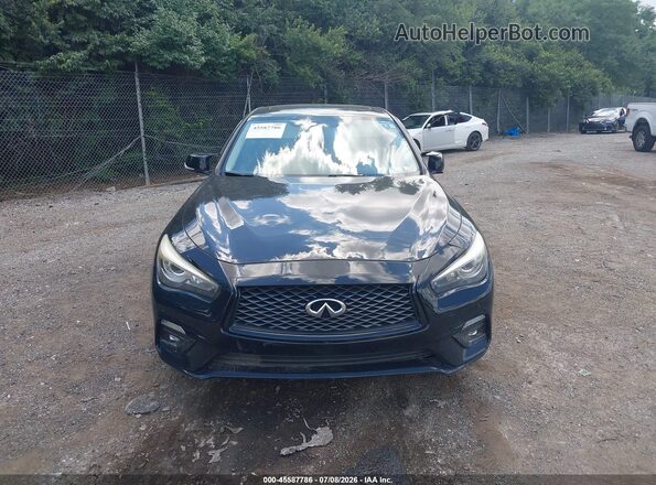 JN1EV7AP8JM364885 2018 INFINITI Q50 Black Vista del salpicadero