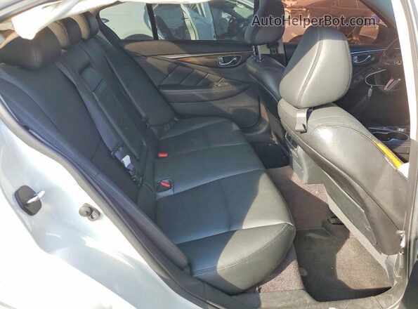 JN1EV7AP8JM592059 2018 INFINITI Q50 White უკანა სავარძლების ხედი