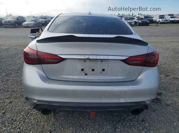 JN1EV7AP8KM510395 2019 INFINITI Q50 Silver Widok z tyłu