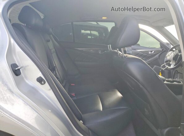 JN1EV7AP8KM510395 2019 INFINITI Q50 Silver Widok tylnych siedzeń
