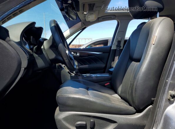 JN1EV7AP8KM513376 2019 INFINITI Q50 Gray Սալոնի դիմացի տեսք