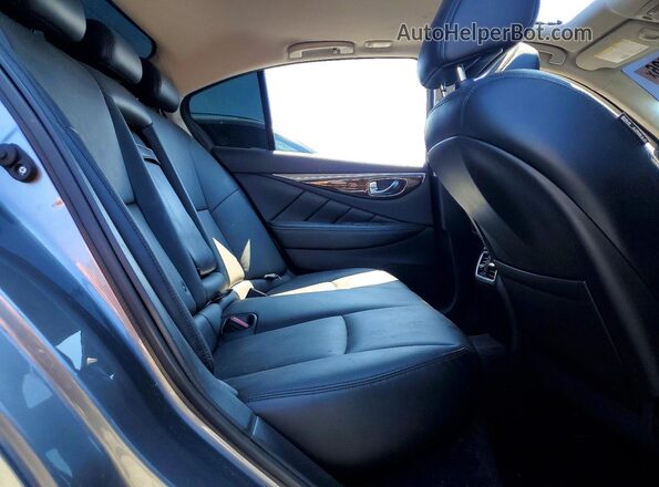 JN1EV7AP8KM513376 2019 INFINITI Q50 Gray Հետևի նստատեղերի տեսք