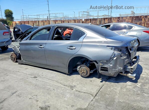 JN1EV7AP8KM513376 2019 INFINITI Q50 Gray Հետևի ձախ