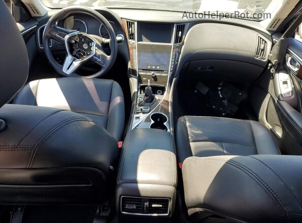 JN1EV7AP8KM513376 2019 INFINITI Q50 Gray Առջևի վահանակի տեսք