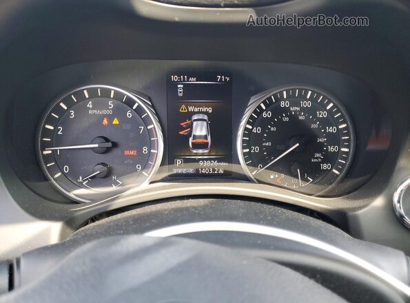 JN1EV7AP8KM515659 2019 INFINITI Q50 Black ხელსაწყოთა პანელის ხედი