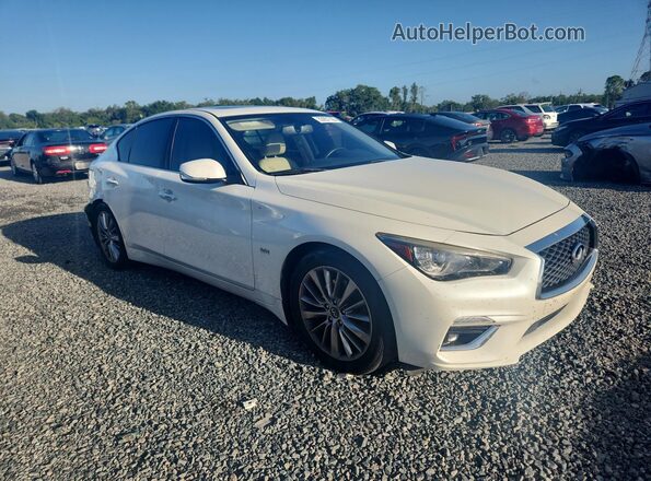 JN1EV7AP8KM515922 2019 INFINITI Q50 White Առջևի աջ