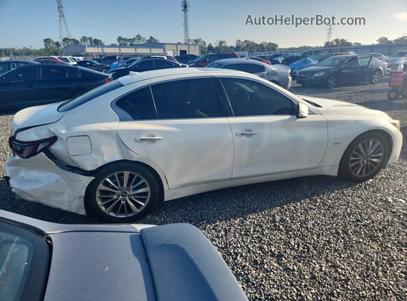 JN1EV7AP8KM515922 2019 INFINITI Q50 White Հետևի աջ