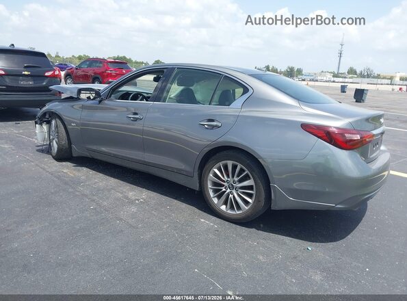 JN1EV7AP8KM516536 2019 INFINITI Q50 Gray უკანა მარცხენა