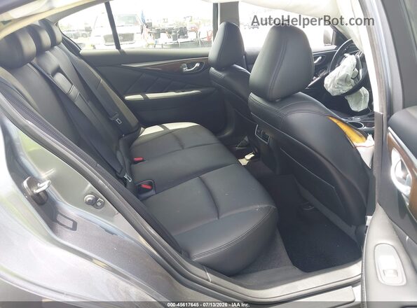 JN1EV7AP8KM516536 2019 INFINITI Q50 Gray VIN კოდის სტიკერის ხედი