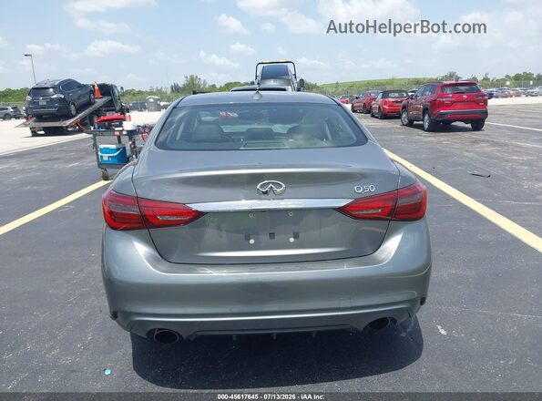 JN1EV7AP8KM516536 2019 INFINITI Q50 Gray 