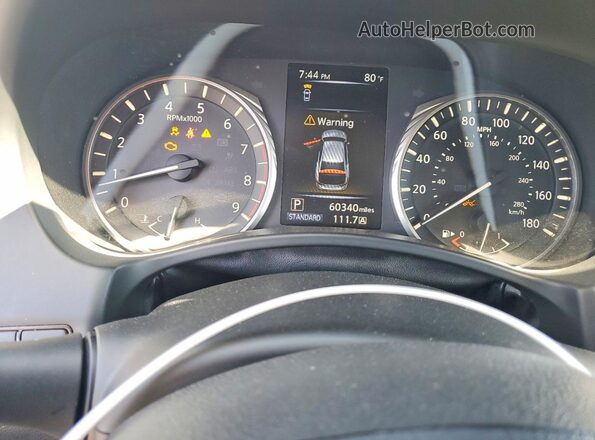 JN1EV7AP8KM540254 2019 INFINITI Q50 Black Սարքավորումների վահանակի տեսք