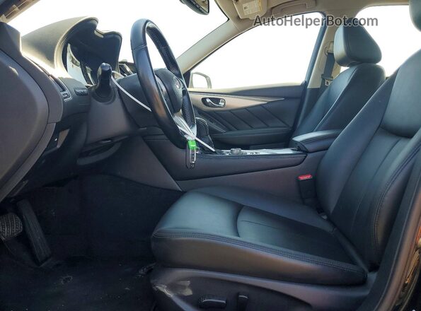 JN1EV7AP8KM540254 2019 INFINITI Q50 Black Սալոնի դիմացի տեսք