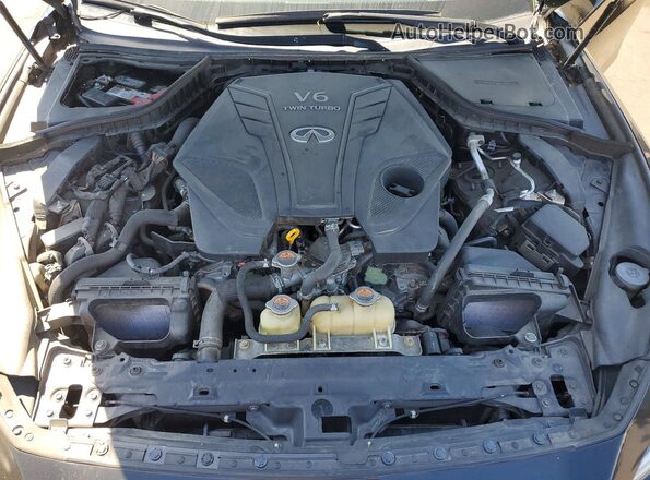 JN1EV7AP8KM540254 2019 INFINITI Q50 Black Սալոնի հետևի տեսք