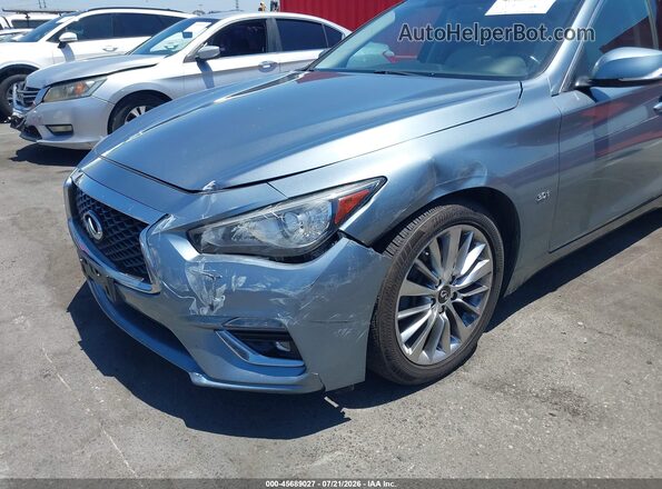 JN1EV7AP8LM200491 2020 INFINITI Q50 Light Blue Widok z przodu